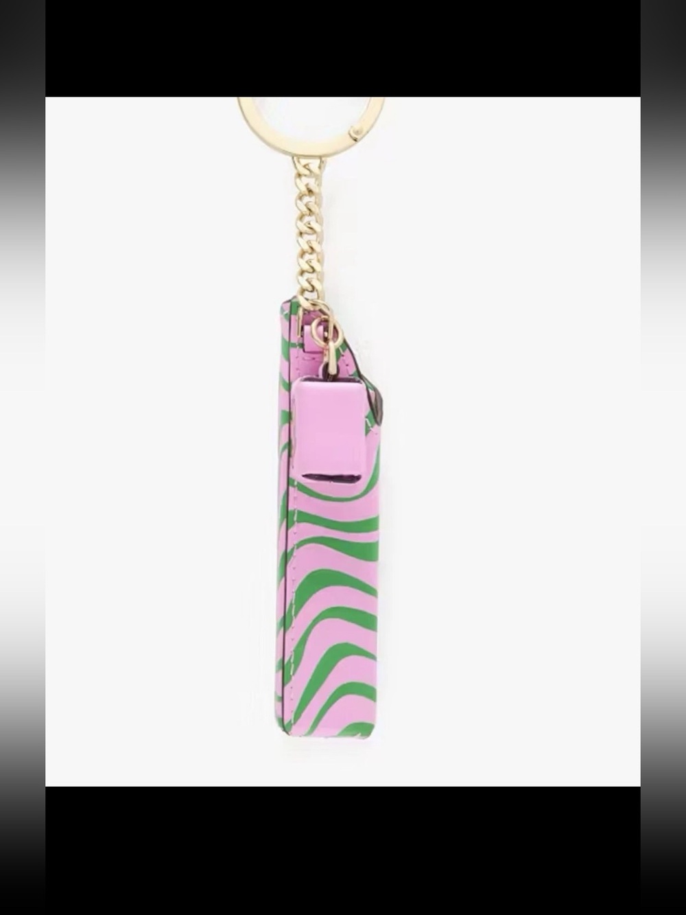 $129 Kate Spade ♠️ Bubble Gum Bag Charm Keychain Strawberry Chewing Gum NWT - Picture 2 of 7